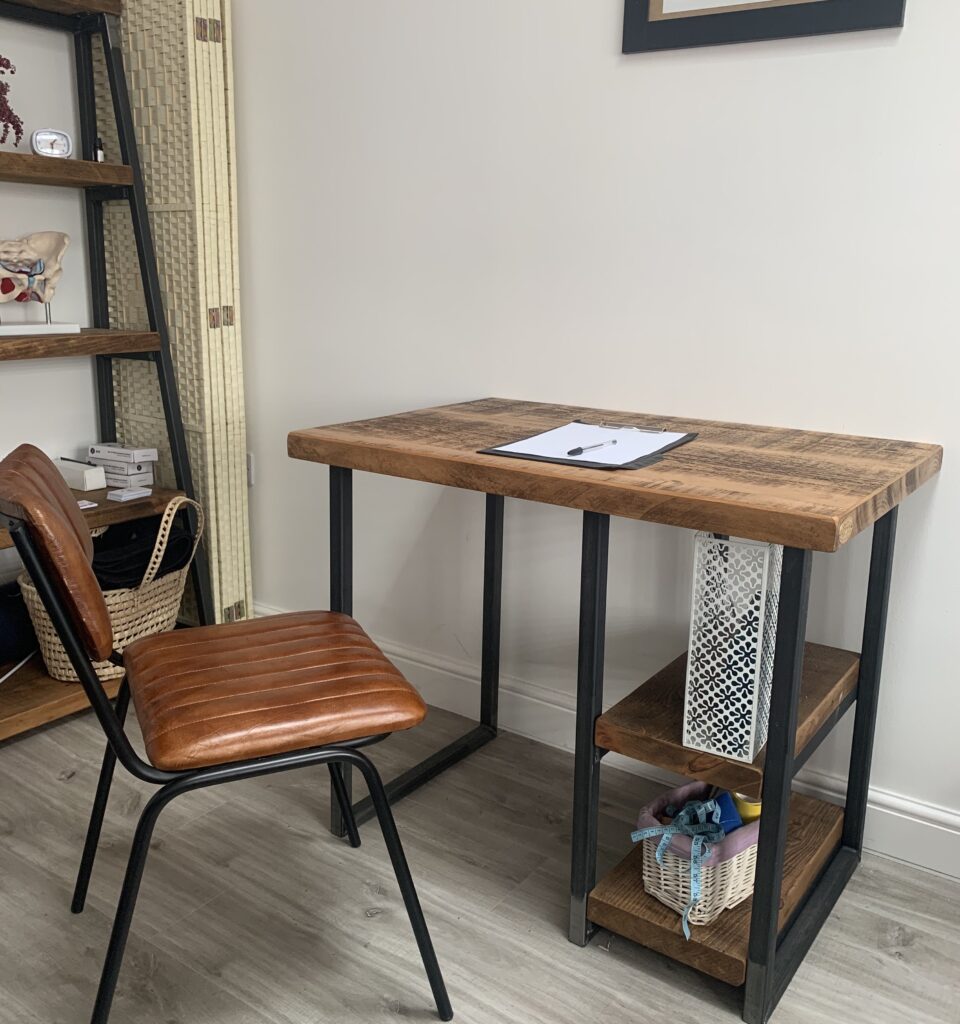 Get Reclaimed Wood and Metal Industrial Desks Storm Interiors