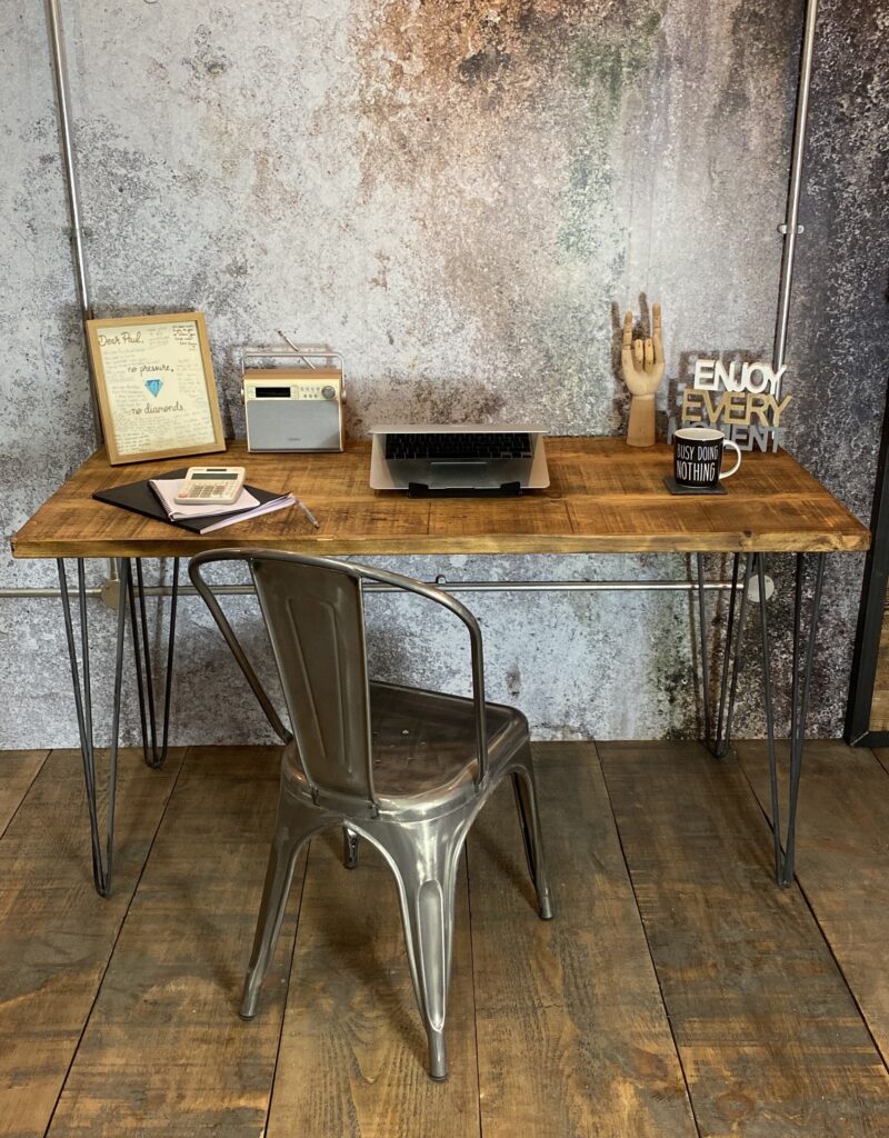 Buy Hairpin Leg Home Office Desk Online Storm Interiors